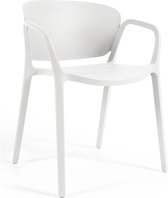 Kave Home - Chaise de jardin Ania blanc