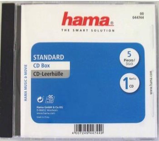 Hama Cd-Box 5 Stuks