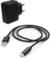 Hama Netadapter met USB-C-kabel voor Nintendo Switch/Switch Lite, zwart
