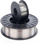 HBM 5 Kg 0,8 mm RVS Lasdraad op 100 mm Spoel