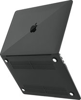 Case MacBook Air 13 '' 2018 Schokbestendig Zwart Polycabonaat Transparant