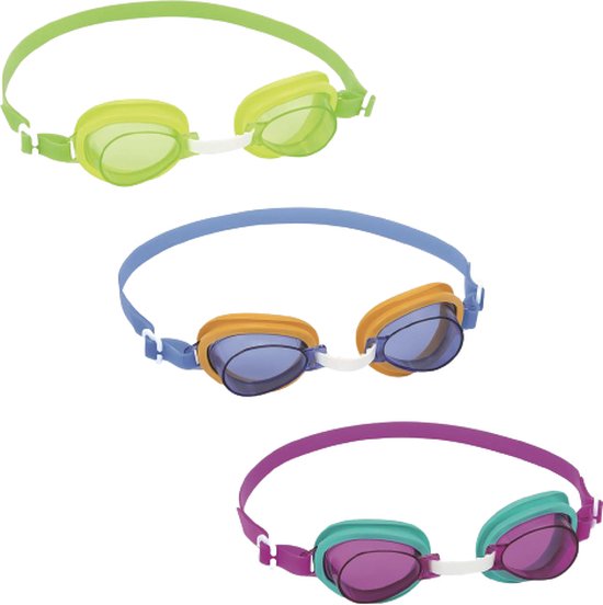 Duikbril kinderen - Paars / Blauw - Kunststof - One Size - Vanaf 3 jaar - Zwembril