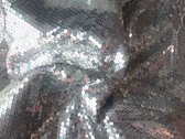Glitter stof 60X60 cm Glans pailletten stofje knutselen craft art kleding maken naaien stoffen sparkle