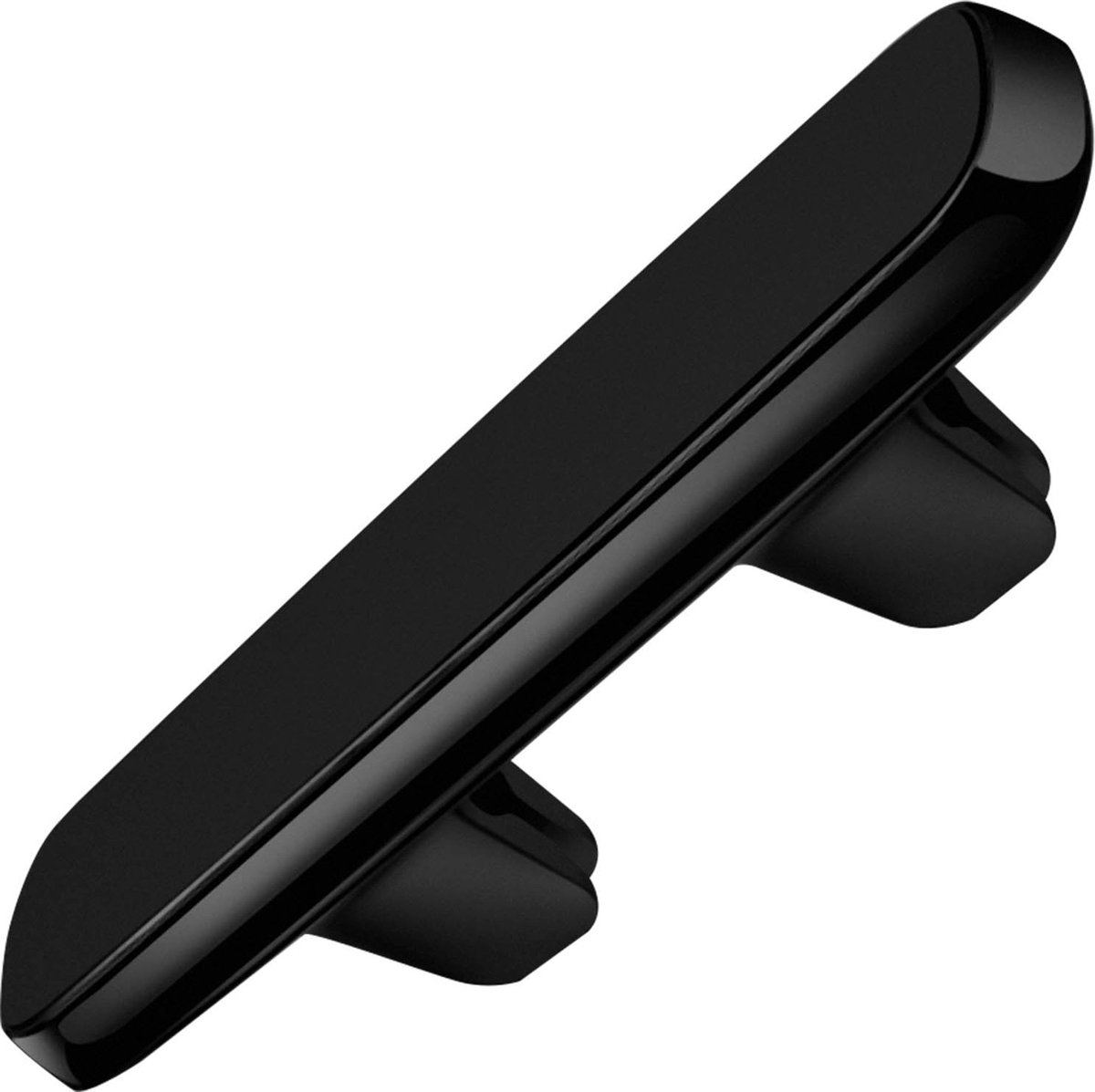Magnetische autohouder voor smartphone/tablet met 2 ventilatieopeningen - Zwart