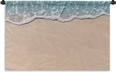 Tenture murale - Tissu mural - Plage - Mer - Sable - 60x40 cm - Tapisserie murale