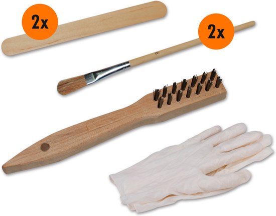 Ensemble de peinture pour étrier de frein Foliatec vert fluo 10 pièces