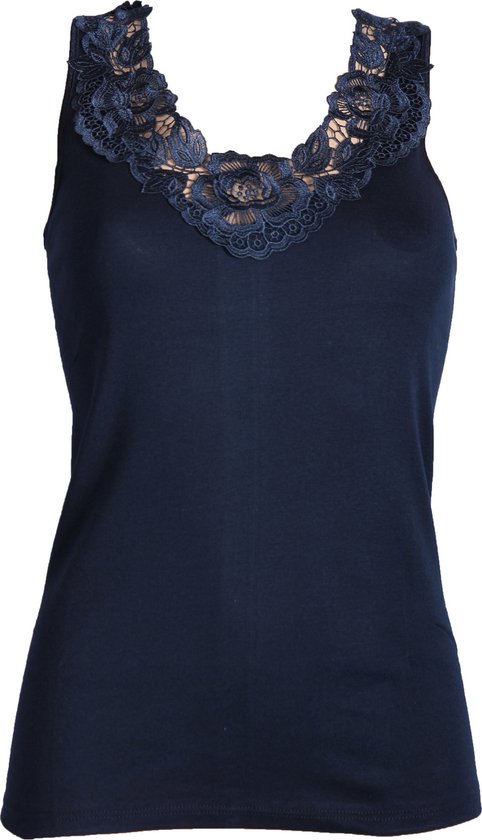 Charmo Tank Top Damen BH Hemdchen mit Bügel ärmellose Trägertop Spaghetti Top mit Verstellbarer Strap Unterhemd Baumwolle