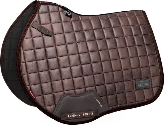 Tapis De Selle LeMieux - Large/CC, Couleur Bourgogne, Très Bon état