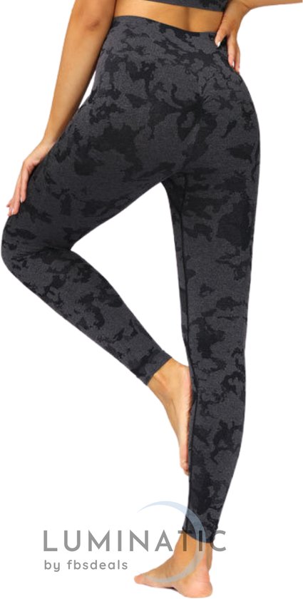 Sportlegging Dames - Yoga Legging - Fitness Legging - Sportlegging High  Waist 