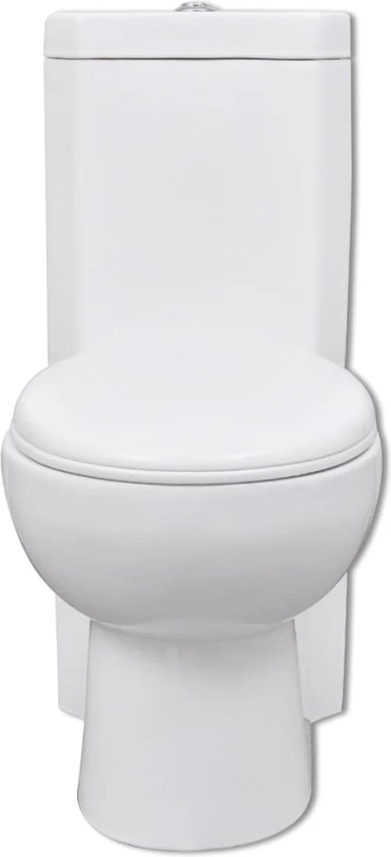 alleen Toneelschrijver Lake Taupo vidaXL Keramisch Toilet voor in de hoek wit | bol.com