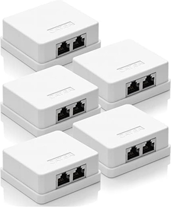 Universele Netwerkdoos / junction box, surfacemounted box, universal