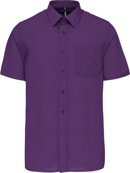 Chemise homme 'Ace' manches longues marque Kariban Violet taille XL