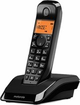 Motorola S1201 DECT-telefoon Nummerherkenning Zwart