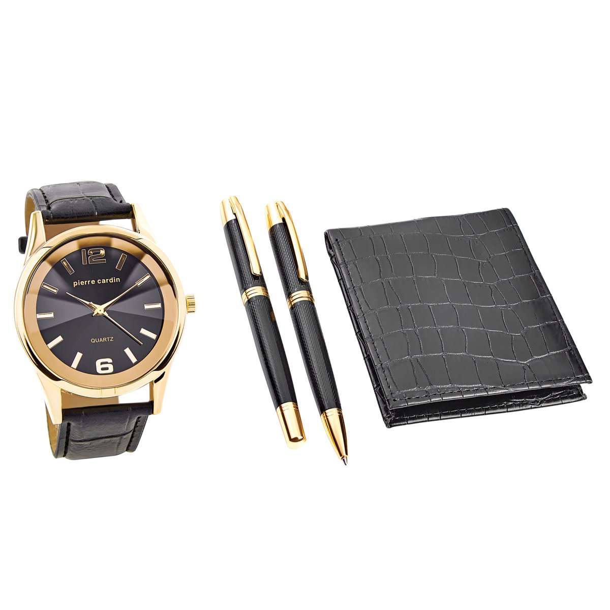 Pierre Cardin Gift Set Watch Wallet Pen PCX7870EMI