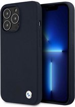 BMW Silicone Back Case - Geschikt voor Apple iPhone 13 Pro (6.1") - Blauw