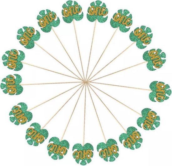 PartyPal OUTLET Cupcaketoppers | Kerstdieren | 6 stuks PartyPal OUTLET Cupcaketoppers | Kerstdieren | 6 stuks