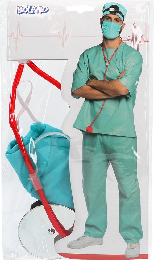 BOLAND BV - Set d'accessoires infirmière pour adultes - Accessoires> Kit  Supporter