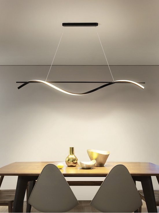Hanglampen voor binnen - hoogte verstelbaar - LED hanglamp 120cm-Melili eetkamerlamp -LED lamp-LED kroonluchter lamp-Nieuw modern LED verlichting-dimbaar-hoogte verstelbaar-met afstandsbediening