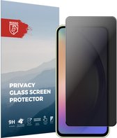 Rosso Privacy Screen Protector Geschikt voor de Samsung Galaxy A54 - 9H Gehard Glas - Case Friendly Tempered Glass - Eenvoudige Installatie
