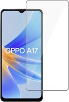 Geschikt voor Oppo A17 Screenprotector - Geschikt voor Oppo A17 Beschermglas Screen Protector 9H Glas
