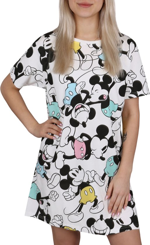 Mickey Mouse Disney - Chemise de nuit femme, coton / XS | bol.com