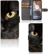 Telefoonhoesje Motorola Moto G32 Beschermhoesje Zwarte Kat