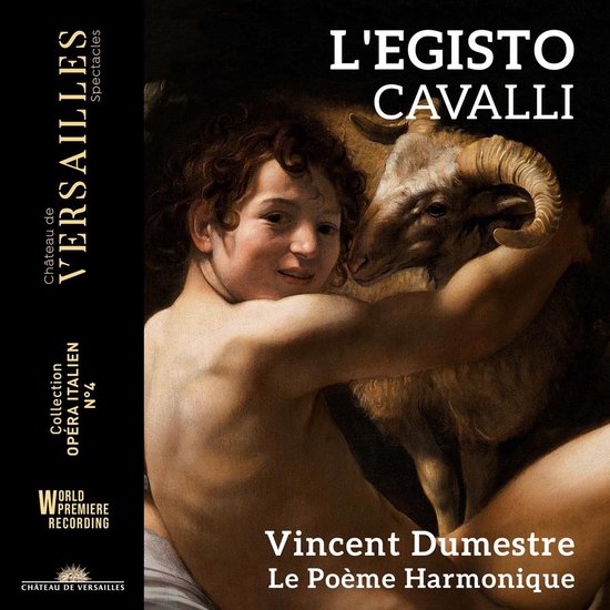 L'Egisto Cavalli, Vincent Dumestre, Le Poème Harmonique. Kinderfiguur met een ram.