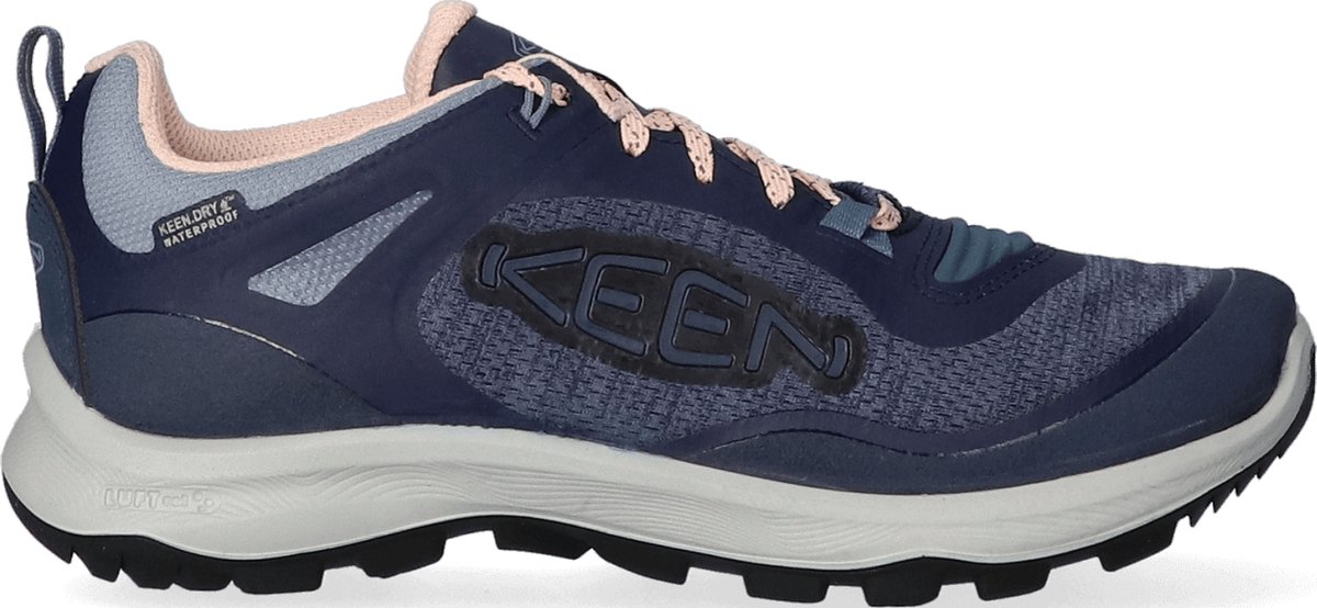 Keen Terradora Flex Dames Wandelschoenen Vintage Indigo/Peachy Keen Blauw