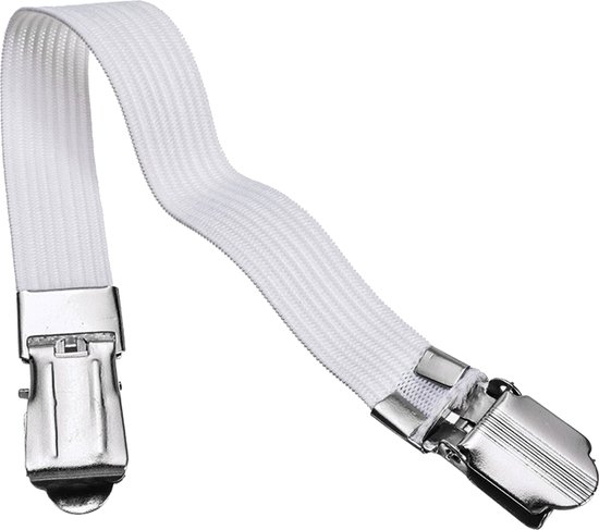 Dekbedspanners - Lakenspanners en Laken Clips - Voor Strak Dekbed en Laken - Laken Bevestiging - 4 Stuks - Wit van Vernarex — afbeelding 4