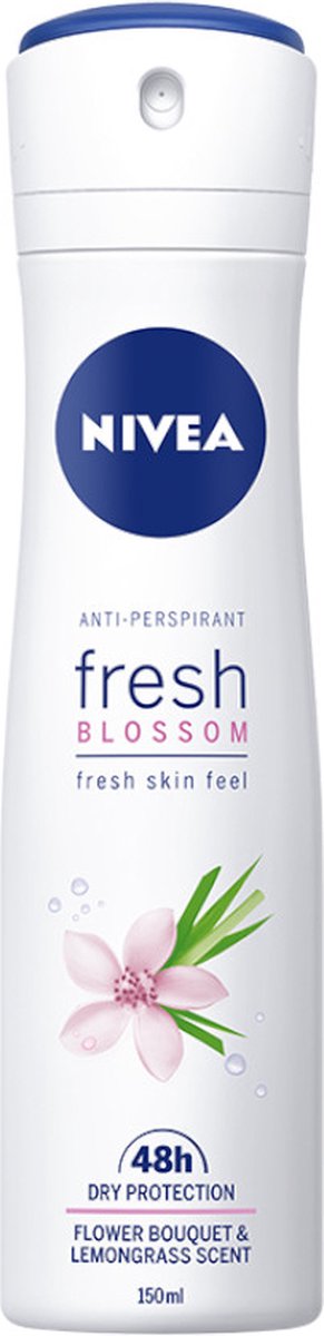 Goedkoopste Fresh Blossom antiperspiratiespray 150ml