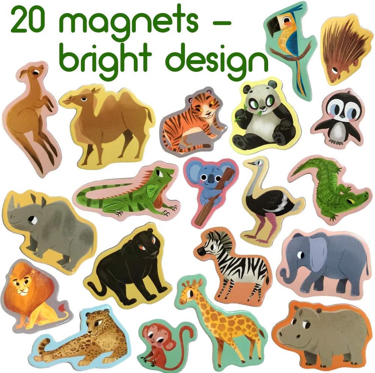 10 Stks/partij Cartoon Koelkast Magneet Voor Kinderen Kids Speelgoed Groente Fruit Auto Dier Magneten Voor De Koelkast Thuis Keuken Decor  15