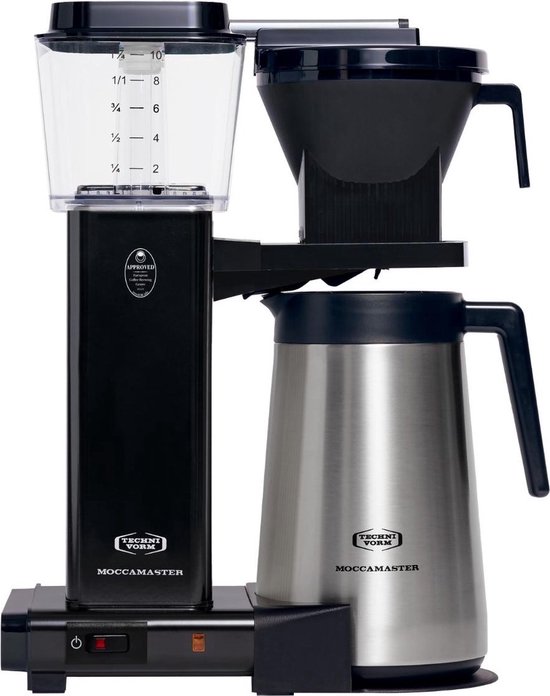 Koffiezetapparaat - Filterkoffie - 10 Kopjes - 1.25 Liter - 1450W - Zwart |  bol.com