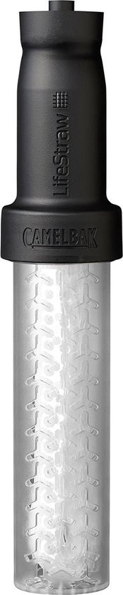CamelBak Vervangingsfilter Lifestraw Eddy+ Vacuum -flessen van 1 liter - BPA-vrij - 21.6 x 4.4 x 4.4 cm - Vermindert Chloor en Lood - Reserve Flessenfilterset - voor 1000 ml flessen - Lekbestendig