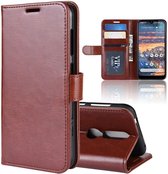 Nokia 4.2 Portemonnee Bookcase Hoesje Bruin