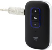 Bluetooth receiver - Bluetooth transmitter - Bluetooth ontvanger - Bluetooth audio - 3,5mm AUX - Bluetooth V5.0 - Draadloos - Handsfree bellen - Carkit - Batterijduur: 16 uur - Merk: Rockerz Home - Kleur: Zwart