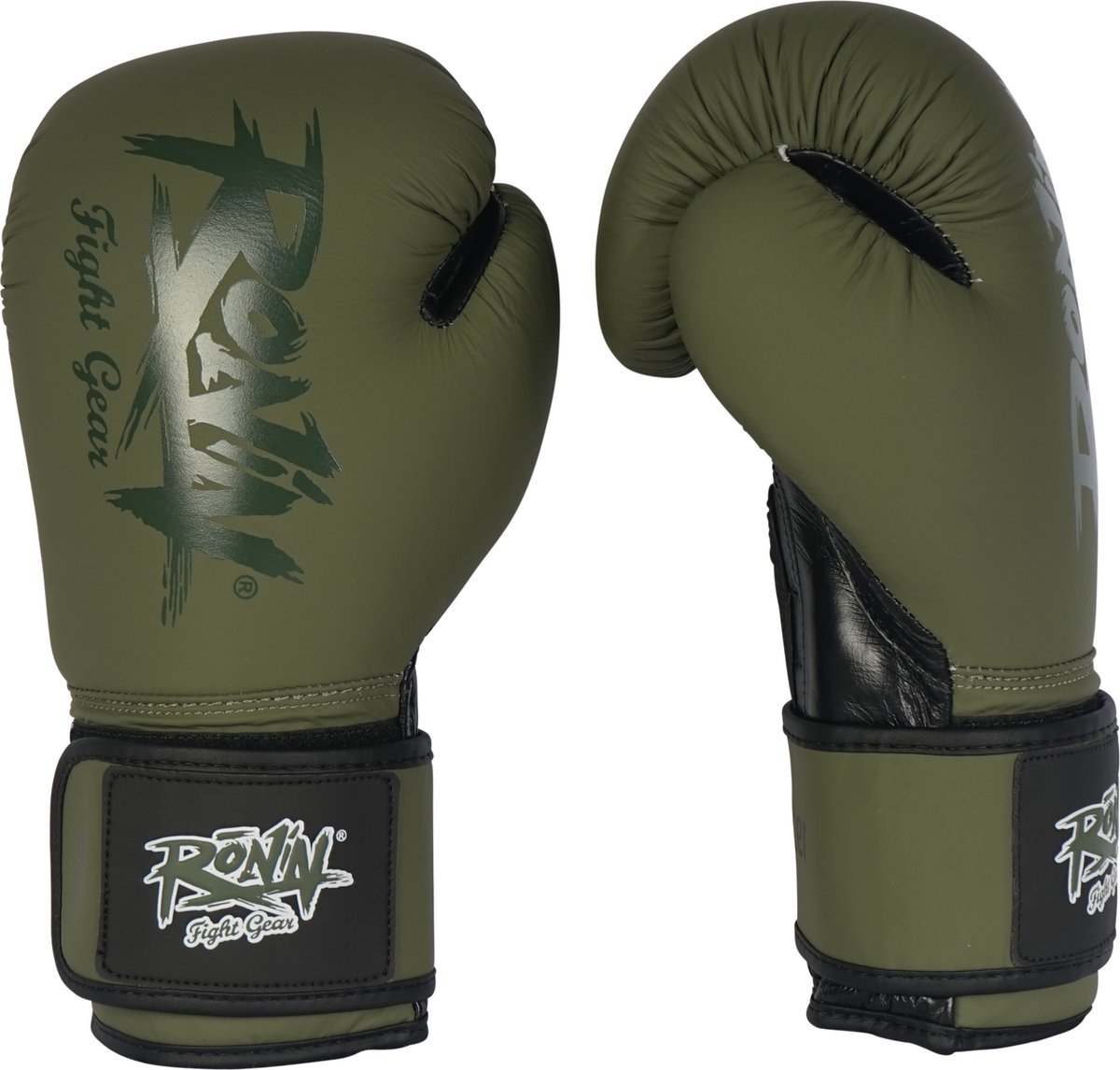 Ronin Fighter Bokshandschoen groen/zwart 10oz