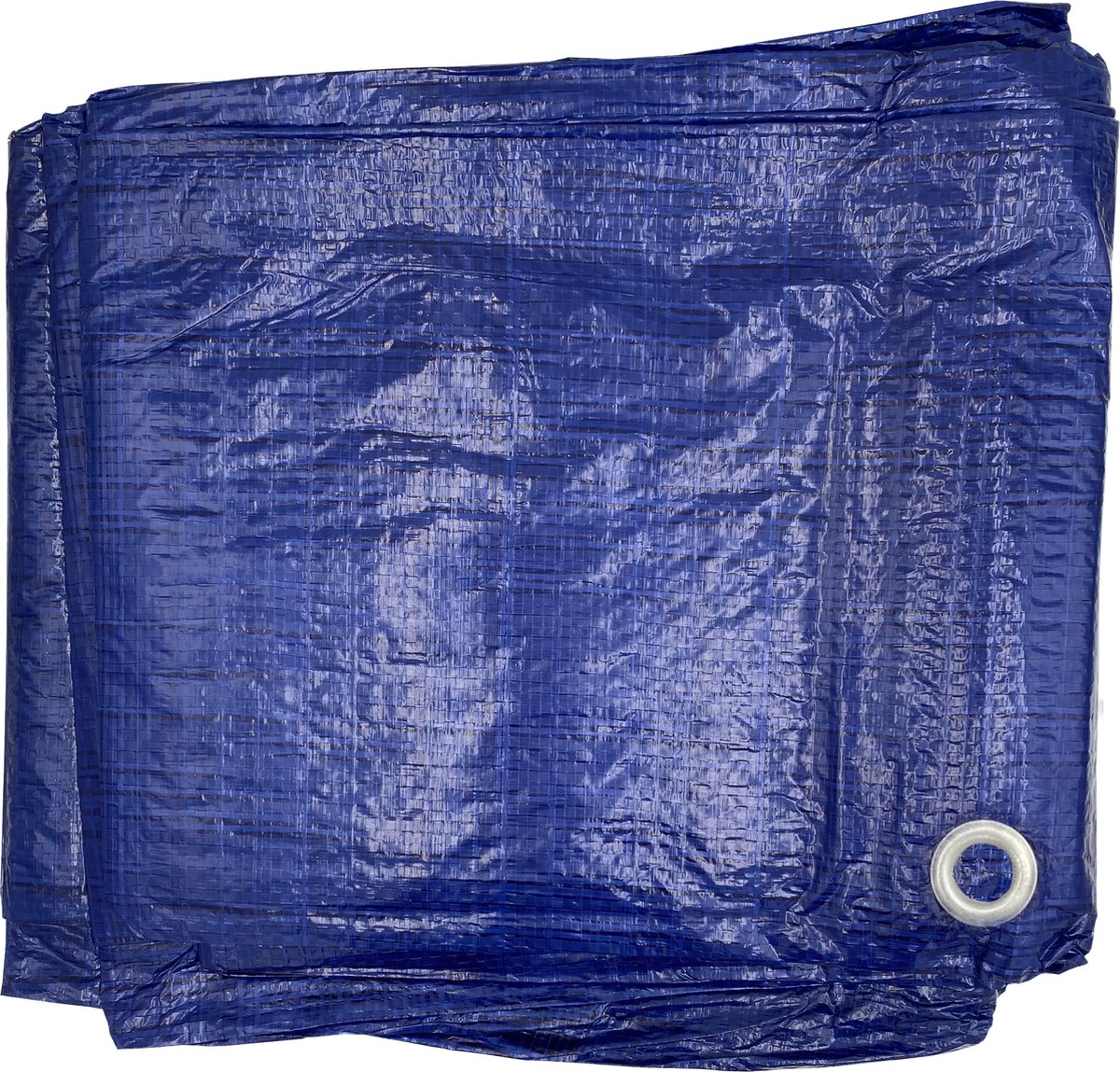 DULA Afdekzeil - 4 x 6 meter - Afdekfolie - Blauw - Waterdicht dekzeil - Grondzeil