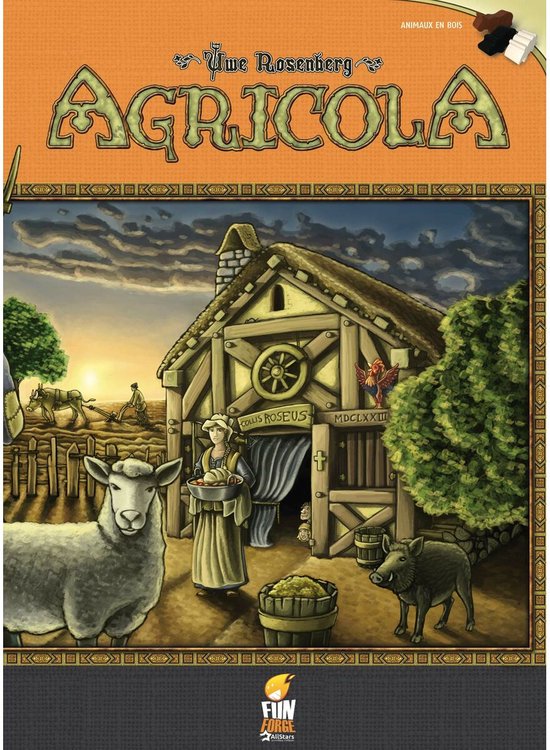 Thumbnail van een extra afbeelding van het spel Agricola - Asmodee - Board Game - Strategiespel - Ontwikkelingsspel