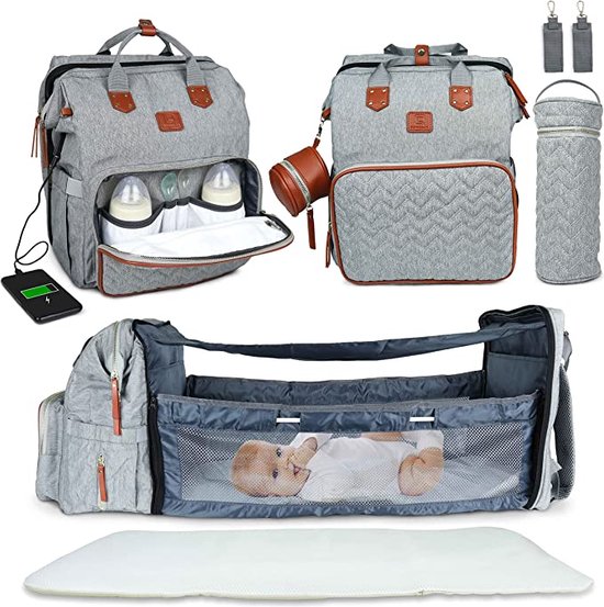 SAC A DOS A LANGER MATELASSÉ – Bébé CuuuTe - Produite CuuuTe