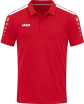Jako Power Polo Hommes - Rouge | Taille: 4XL