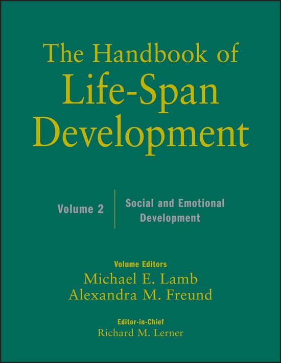 The Handbook of Life-Span Development - cover