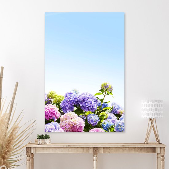 Schilderij Hortensia's