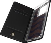 Telefoon Hoesje geschikt voor OnePlus 10T - Dux Ducis Skin Pro Book Case - Zwart