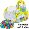 Ballenbak – diameter 130 cm – 50 ballen – met dieren – | Gecontroleerde