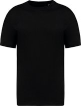 Heren oversized T-shirt 'Bio Katoen' Zwart - XXL