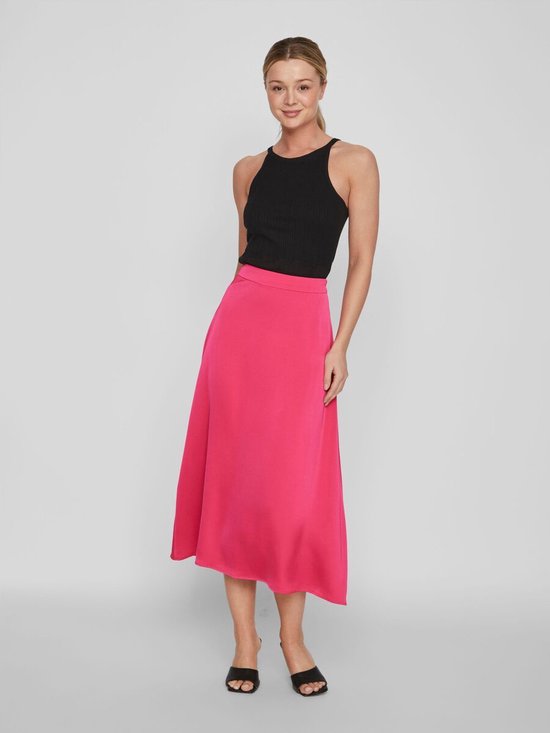 Vila Maxikleid Ravenna (1-tlg) Rückenfrei, Fließender Stoff