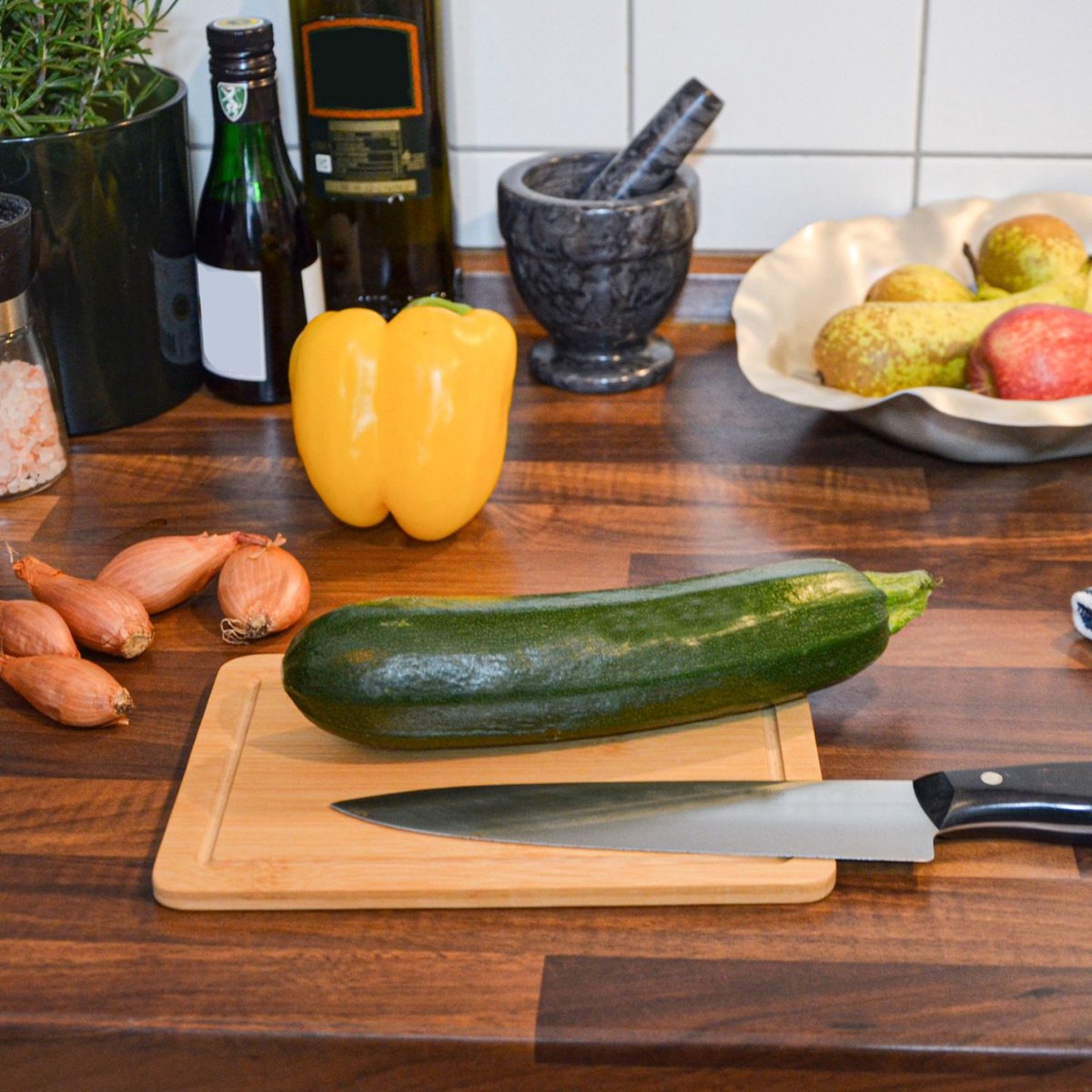 6-delige Set: Mooie Broodplankjes van Bamboe - 22x15 Houten Ontbijtplanken - Houten Snijplankjes — cadeau in Cadeau-ideeën - foto 8