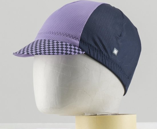 Sportful Checkmate Cycling Cap - violet, bleu - unisexe - taille unique