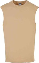 Urban Classics - Open Edge Mouwloze top - 4XL - Beige