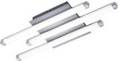 LED Plafondlamp - Plafondverlichting - Trion Staton - 12W - Warm Wit 3000K - Rechthoek - Mat Wit - Aluminium - BSE